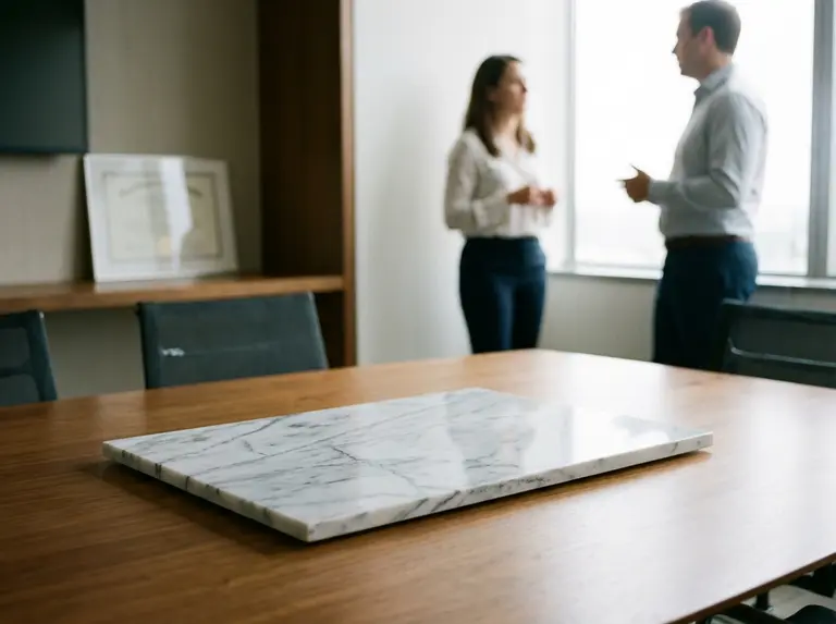 Сертификат на мрамор